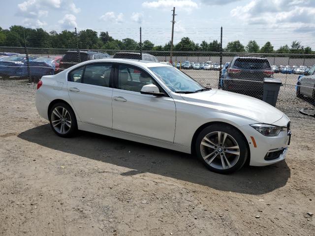 WBA8D9G53JNU70604 - 2018 BMW 330 XI WHITE photo 4