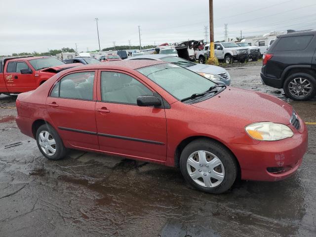 2T1BR32E48C917372 - 2008 TOYOTA COROLLA CE RED photo 4