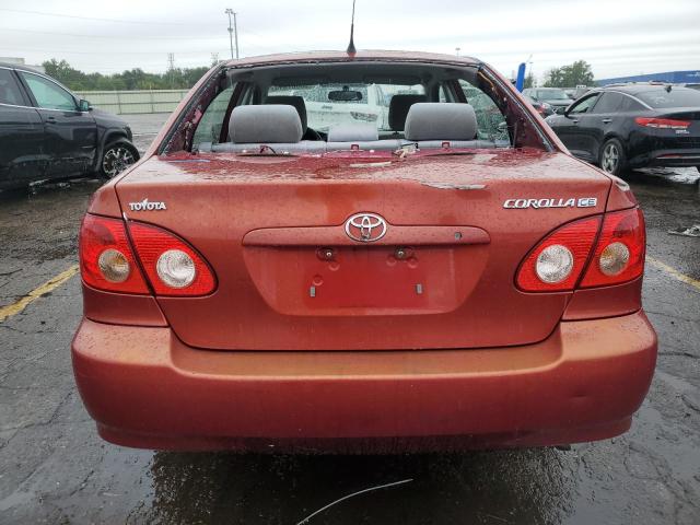 2T1BR32E48C917372 - 2008 TOYOTA COROLLA CE RED photo 6