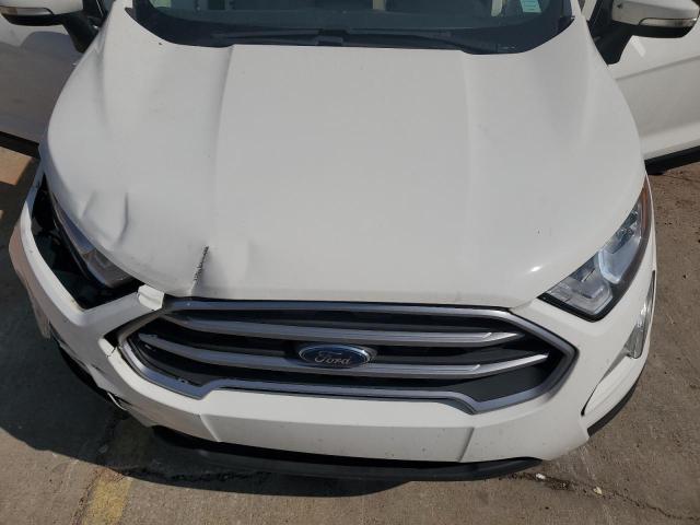 MAJ3P1TE5JC236557 - 2018 FORD ECOSPORT SE WHITE photo 12