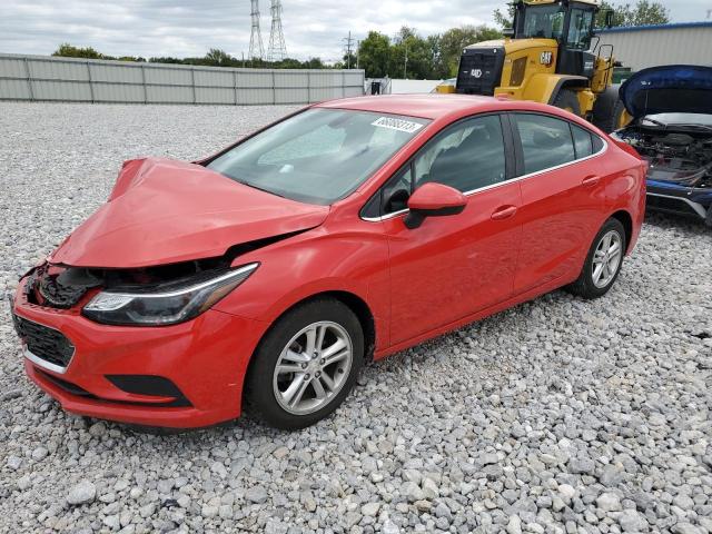 1G1BE5SM8H7142244 - 2017 CHEVROLET CRUZE LT RED photo 1