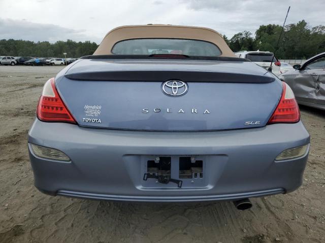 4T1FA38P88U138041 - 2008 TOYOTA SOLARA SE BLUE photo 6