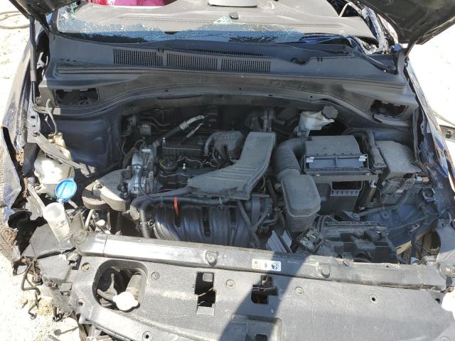 5XYZU3LB4HG470936 - 2017 HYUNDAI SANTA FE S 蓝色 照片 12