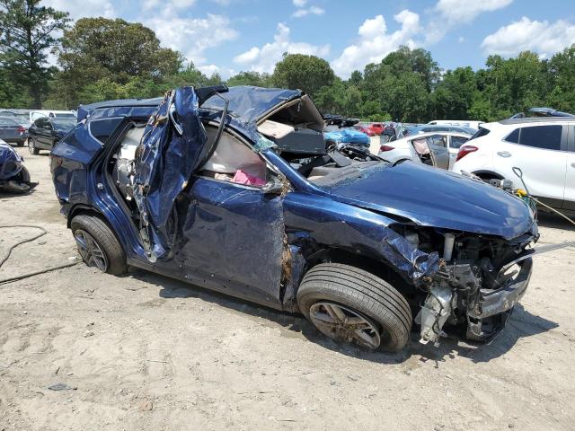 5XYZU3LB4HG470936 - 2017 HYUNDAI SANTA FE S 蓝色 照片 4