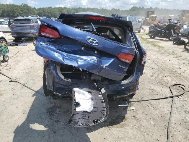 5XYZU3LB4HG470936 - 2017 HYUNDAI SANTA FE S 蓝色 照片 6