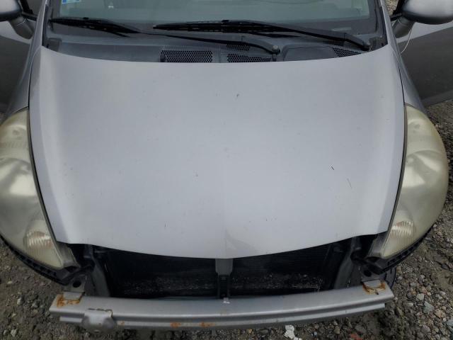 JHMGD38677S031949 - 2007 HONDA FIT S ვერცხლისფერი ფოტო 11