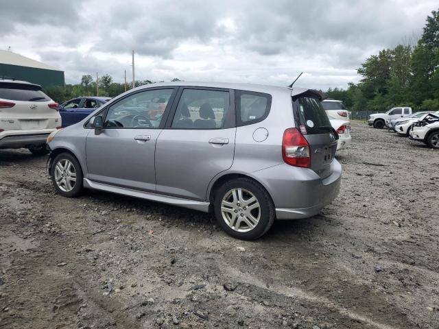 JHMGD38677S031949 - 2007 HONDA FIT S ვერცხლისფერი ფოტო 2