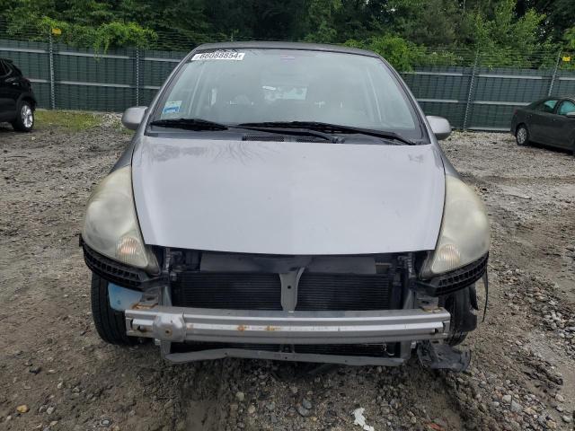 JHMGD38677S031949 - 2007 HONDA FIT S ვერცხლისფერი ფოტო 5