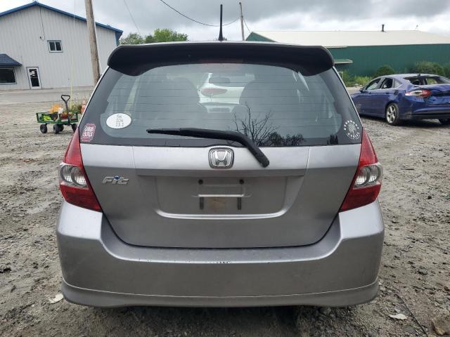 JHMGD38677S031949 - 2007 HONDA FIT S ვერცხლისფერი ფოტო 6