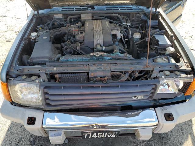 JA4MR51M4RJ014152 - 1994 MITSUBISHI MONTERO SR GREEN photo 11