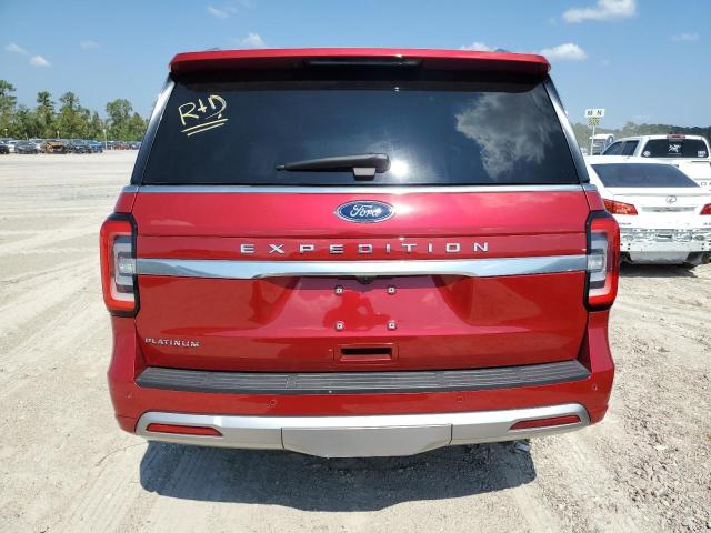 1FMJU1MT2NEA40556 - 2022 FORD EXPEDITION PLATINUM RED photo 6