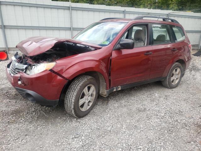 JF2SH6BC6AH792199 - 2010 SUBARU FORESTER XS Темно-червоний фото 1