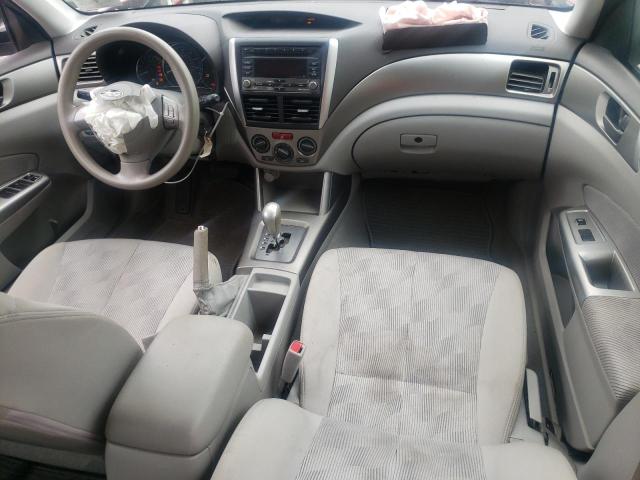 JF2SH6BC6AH792199 - 2010 SUBARU FORESTER XS Темно-червоний фото 8