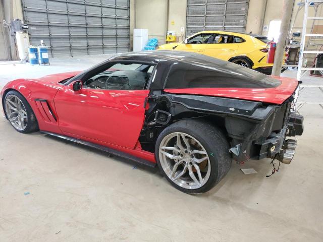 1G1YS2DW6A5102276 - 2010 CHEVROLET CORVETTE GRAND SPORT RED photo 2