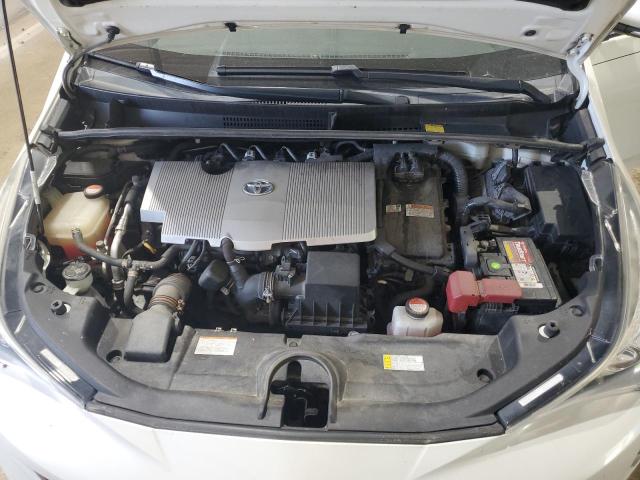 JTDKBRFUXG3504517 - 2016 TOYOTA PRIUS WHITE photo 11