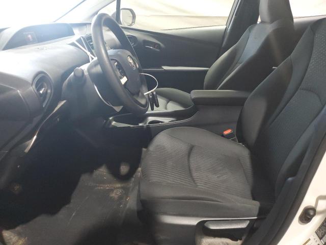 JTDKBRFUXG3504517 - 2016 TOYOTA PRIUS WHITE photo 7