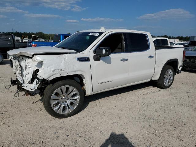 1GTU9FET1MZ152044 - 2021 GMC SIERRA K1500 DENALI WHITE photo 1