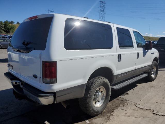 1FMSU41P04EA58713 - 2004 FORD EXCURSION XLT WHITE photo 3