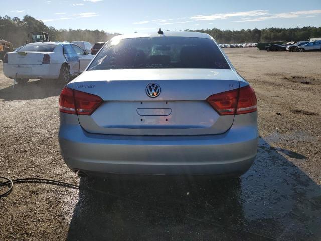 1VWBH7A3XCC051962 - 2012 VOLKSWAGEN PASSAT SE BLUE photo 6