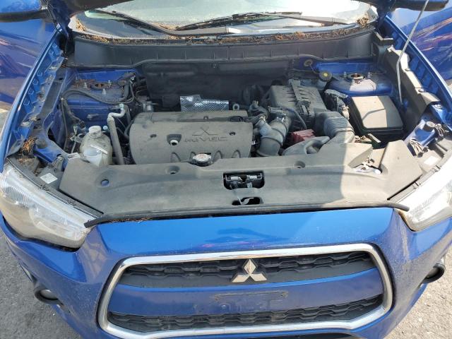 4A4AR3AU0FE051998 - 2015 MITSUBISHI OUTLANDER ES BLUE photo 11