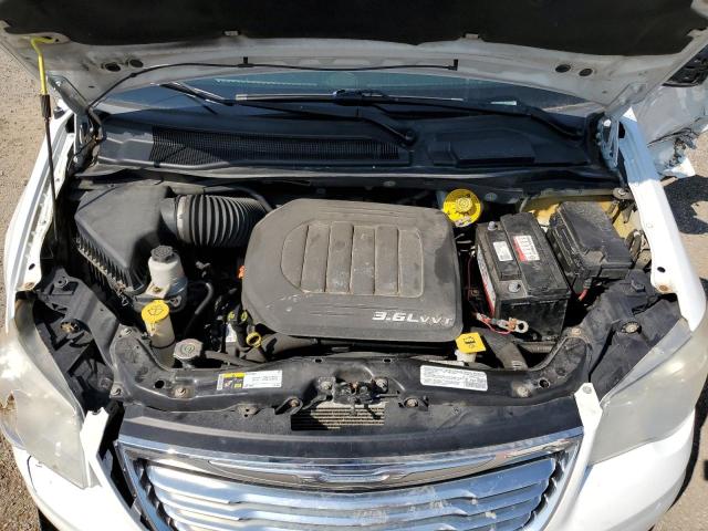 2C4RC1CG5ER118152 - 2014 CHRYSLER TOWN & COU TOURING L WHITE photo 12