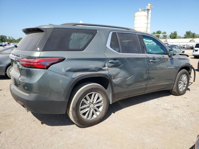 1GNEVHKW0PJ183967 - 2023 CHEVROLET TRAVERSE LT GREEN photo 3