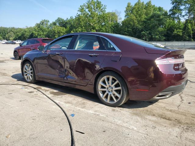 3LN6L2JK0DR823025 - 2013 LINCOLN MKZ BURGUNDY photo 2