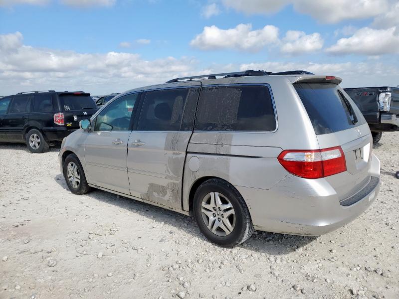 5FNRL38495B423921 - 2005 HONDA ODYSSEY EX SILVER photo 2