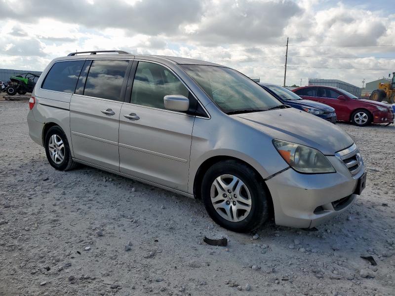 5FNRL38495B423921 - 2005 HONDA ODYSSEY EX SILVER photo 4