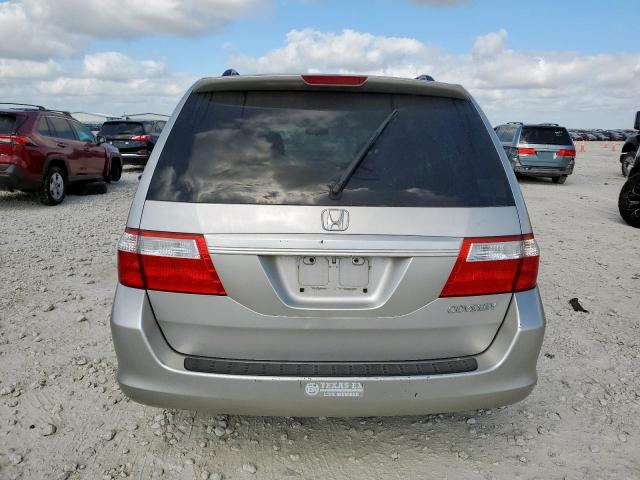 5FNRL38495B423921 - 2005 HONDA ODYSSEY EX SILVER photo 6