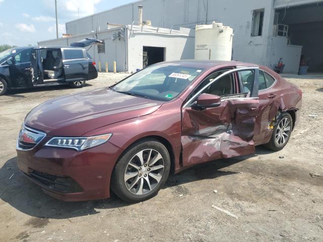 19UUB1F5XFA020569 - 2015 ACURA TLX TECH BURGUNDY photo 1