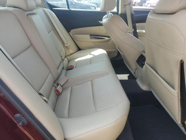 19UUB1F5XFA020569 - 2015 ACURA TLX TECH BURGUNDY photo 10