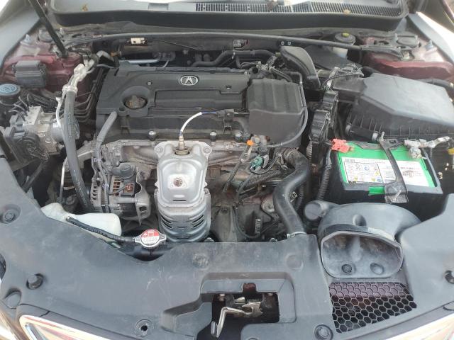 19UUB1F5XFA020569 - 2015 ACURA TLX TECH BURGUNDY photo 11