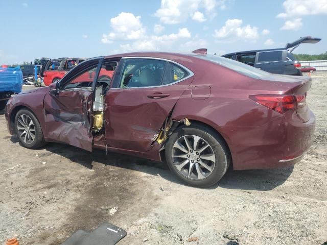 19UUB1F5XFA020569 - 2015 ACURA TLX TECH BURGUNDY photo 2
