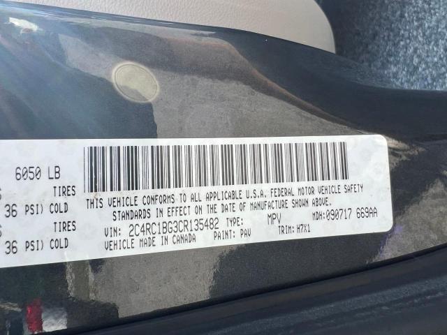 2C4RC1BG3CR135482 - 2012 CHRYSLER TOWN & COU TOURING 灰色 照片 10