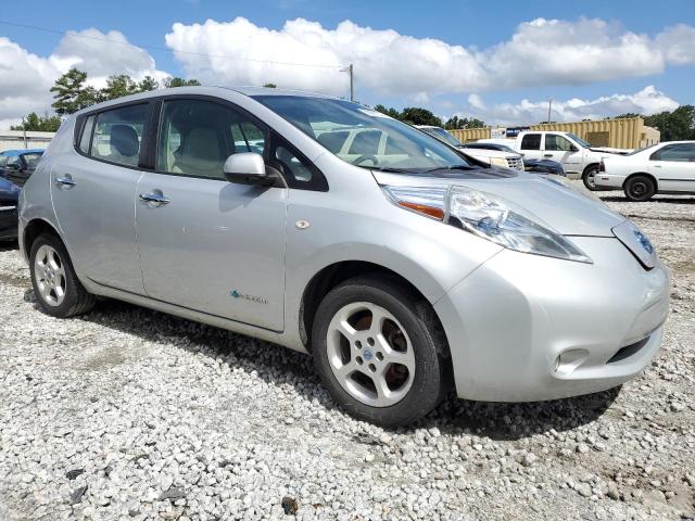 JN1AZ0CP2BT006230 - 2011 NISSAN LEAF SV SILVER photo 4