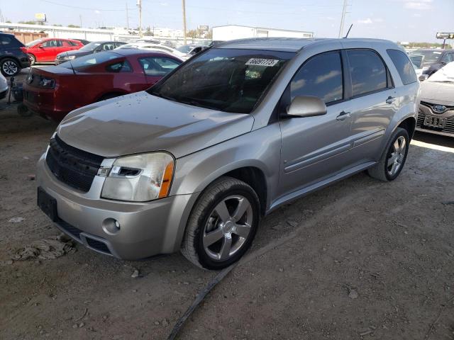 2CNDL937286318559 - 2008 CHEVROLET EQUINOX SPORT SILVER photo 1