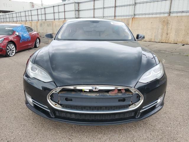 5YJSA1CN9DFP21833 - 2013 TESLA MODEL S BLACK photo 5