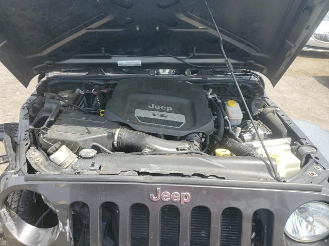 1C4HJWDG2HL733512 - 2017 JEEP WRANGLER U SPORT GRAY photo 11