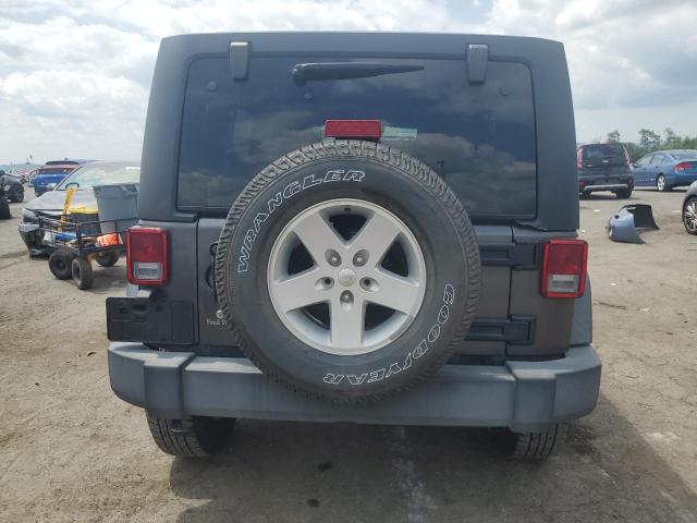 1C4HJWDG2HL733512 - 2017 JEEP WRANGLER U SPORT GRAY photo 6