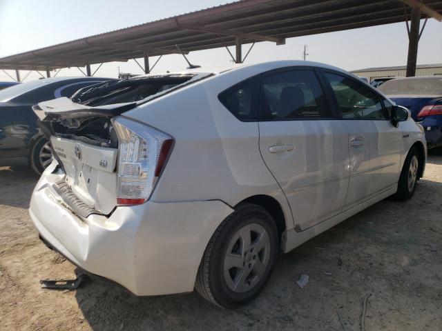 JTDKN3DU7B5321161 - 2011 TOYOTA PRIUS 白色 照片 3