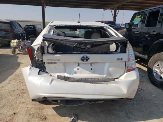 JTDKN3DU7B5321161 - 2011 TOYOTA PRIUS 白色 照片 6