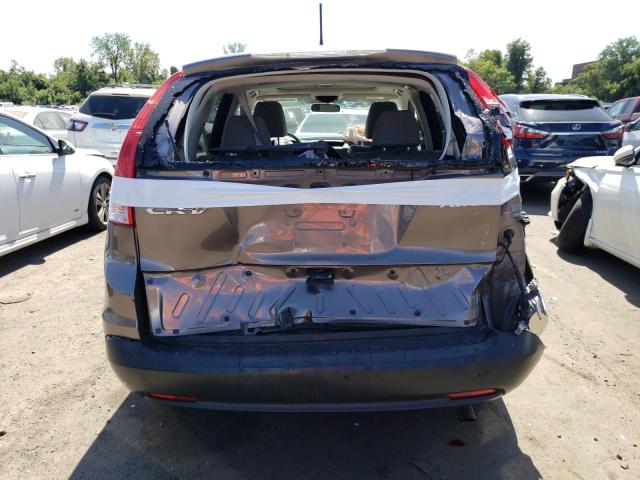 5J6RM4H70EL112169 - 2014 HONDA CR-V EXL GRAY photo 6