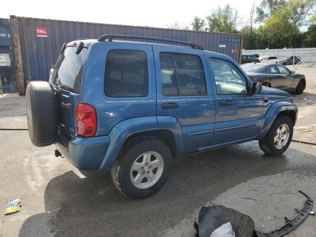 1J4GL58K64W185094 - 2004 JEEP LIBERTY LIMITED BLUE photo 3