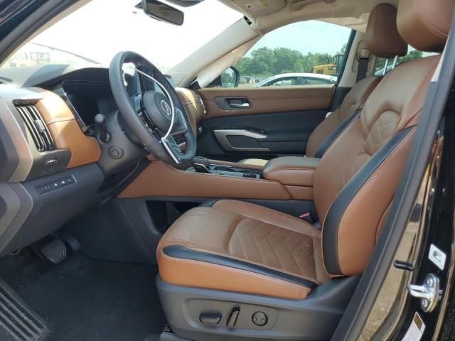 5N1DR3DK1RC204608 - 2024 NISSAN PATHFINDER PLATINUM შავი ფოტო 7