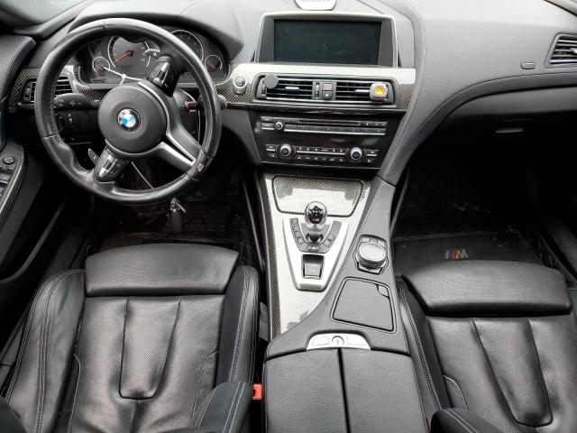 WBS6C9C59FD467652 - 2015 BMW M6 GRAN COUPE BLACK photo 8