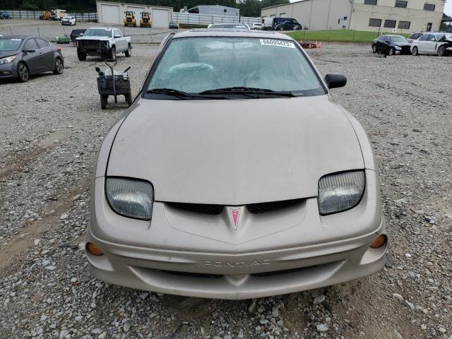 1G2JB124X27146683 - 2002 PONTIAC SUNFIRE SE BROWN photo 5