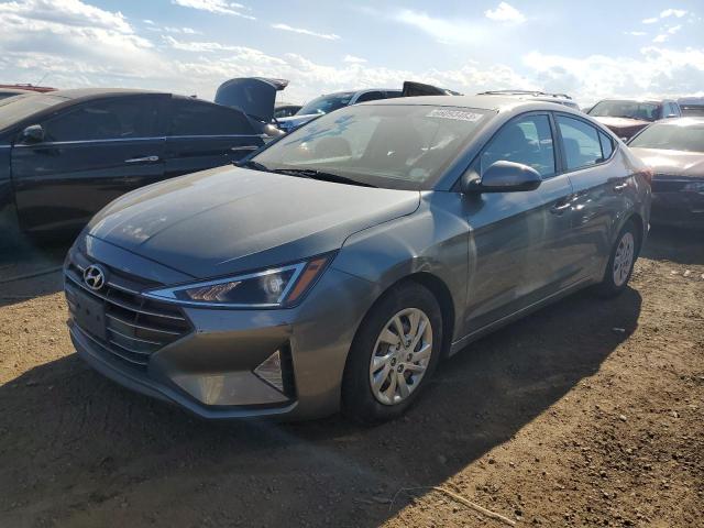 KMHD74LF3KU806636 - 2019 HYUNDAI ELANTRA SE GRAY photo 1