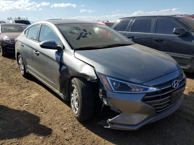 KMHD74LF3KU806636 - 2019 HYUNDAI ELANTRA SE GRAY photo 4