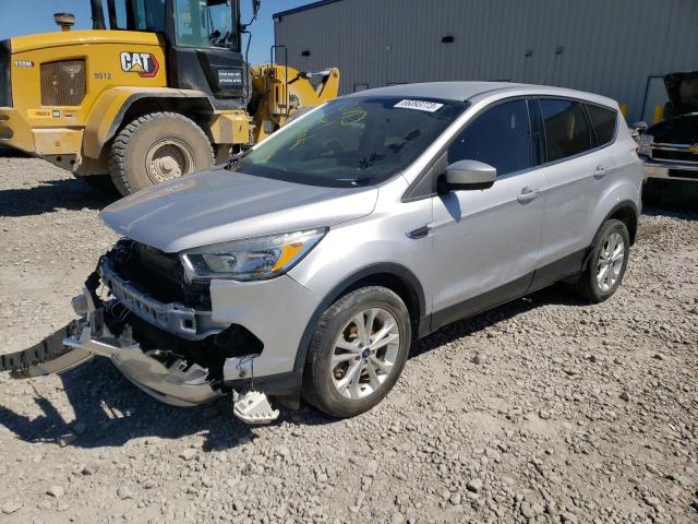 1FMCU9GDXHUB79923 - 2017 FORD ESCAPE SE SILVER photo 1